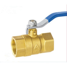 female thread manual brass ball valve, light weight thickening brass ball valve DN15